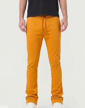 Waimea Super Stacked Skinny Jogger Pants Desert Sun Camel Men's Size L